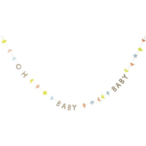 Party Garland Neon Baby - Image 2