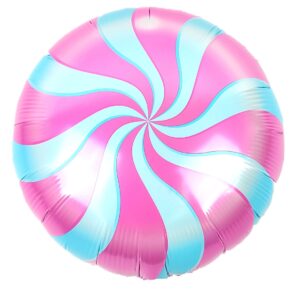 Balloon Foil Candy Twist Pink