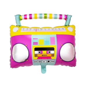 Balloon Foil Boom Box
