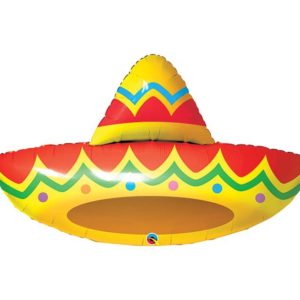 Balloon Foil Fiesta Sombrero