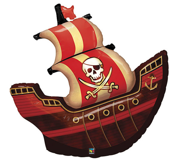Balloon Foil Pirate Ship