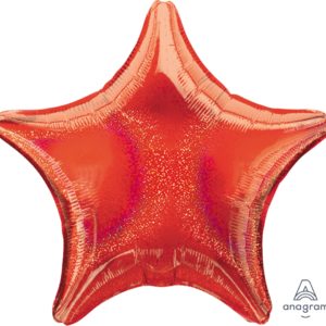 Balloon Foil Star 20" Dazzler Red