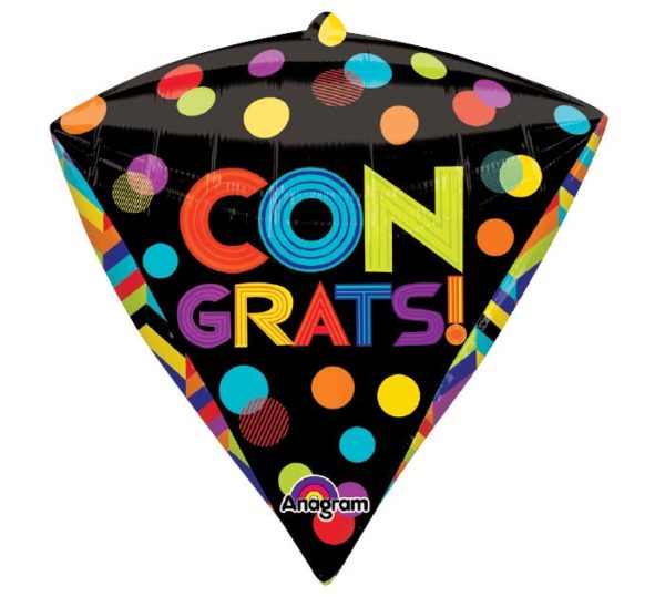 Balloon Foil Congrats Diamondz