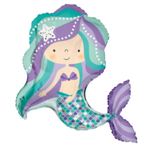 Balloon Foil Mermaid