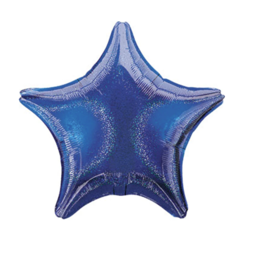 Balloon Foil Star 20" Dazzler Blue