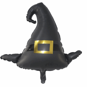 Balloon Foil Halloween Witch Hat