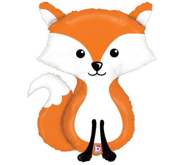 Balloon Foil Woodland Fox