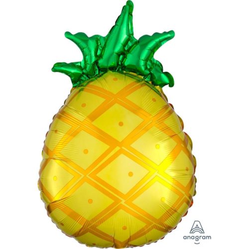 Balloon Foil Pineapple Yellow
