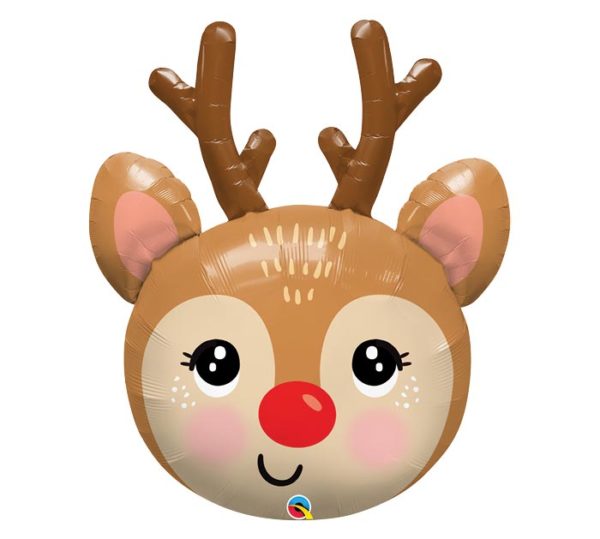 Balloon Foil Christmas Reindeer