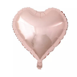 Balloon Foil Heart Jumbo Rose Gold