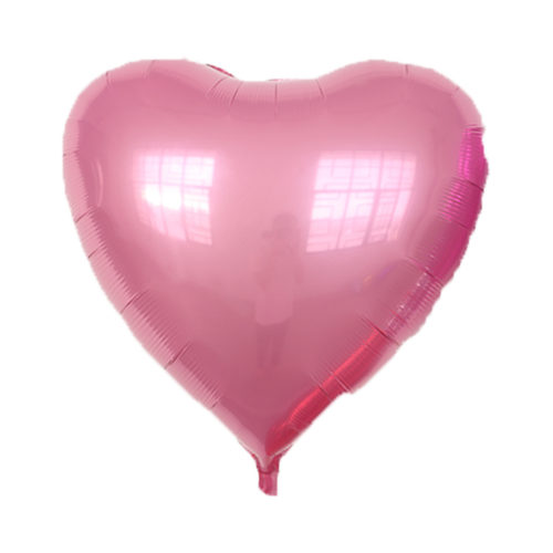 Balloon Foil Heart Light Pink