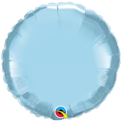 Balloon Foil Round Baby Blue
