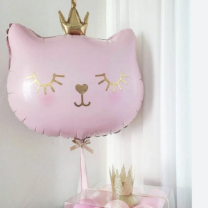 Balloon Foil Princess Cat - Image 2