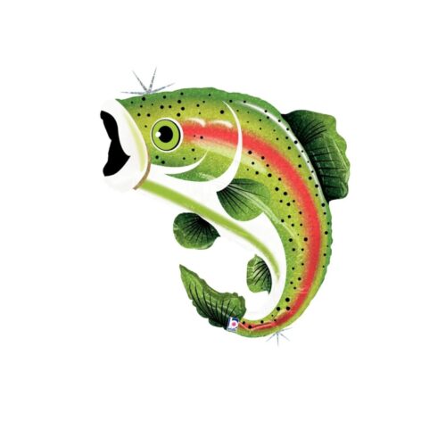 Balloon Foil Fish Rainbow Trout
