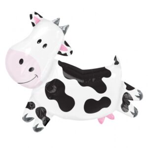 Balloon Foil Barn Animal Cow