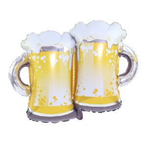 Balloon Foil Beer Mugs