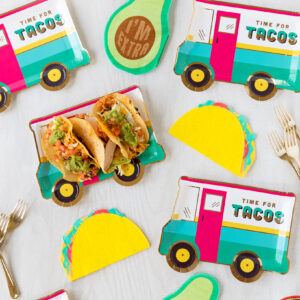 Party Collection Fiesta Taco Truck Plates - Image 3