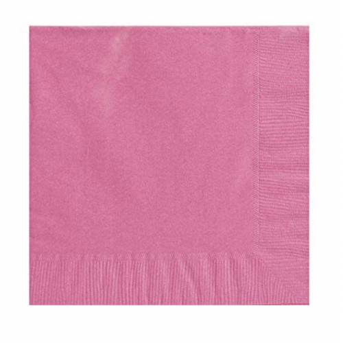 Party Napkins Hot Pink