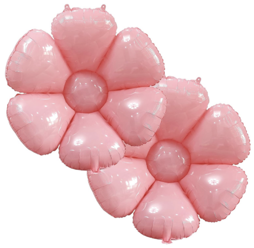 Balloon Foil Flower Daisy 38" Pink
