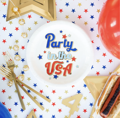 Party Collection USA Party Plates