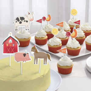Party Collection Barnyard Topper Set