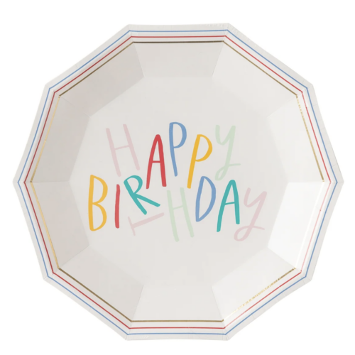 Party Collection Oui Birthday Plates