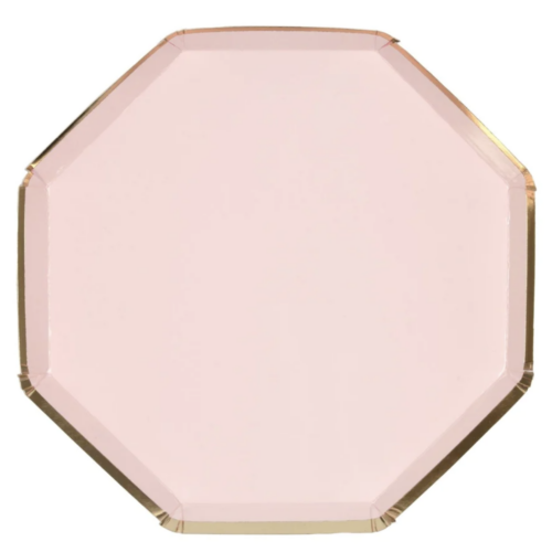Party Plates Dusty Pink