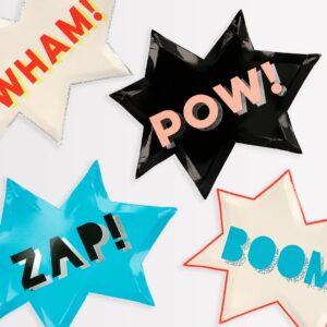 Party Collection Superhero Plates - Image 2
