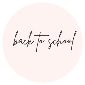 Back To School