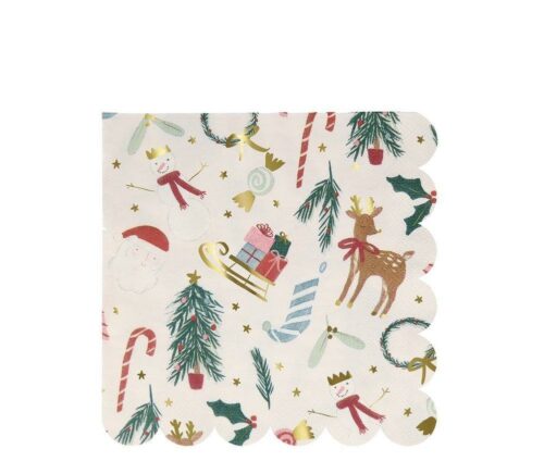 Party Collection Christmas Party Napkins