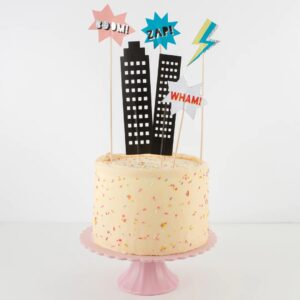 Party Collection Superhero Cake Topper - Image 2