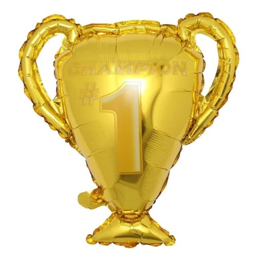 Balloon Foil Trophy Champion