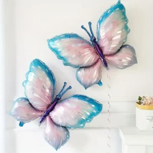 Balloon Foil Butterfly Colorful - Image 2