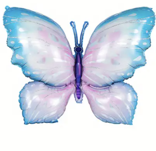 Balloon Foil Butterfly Colorful
