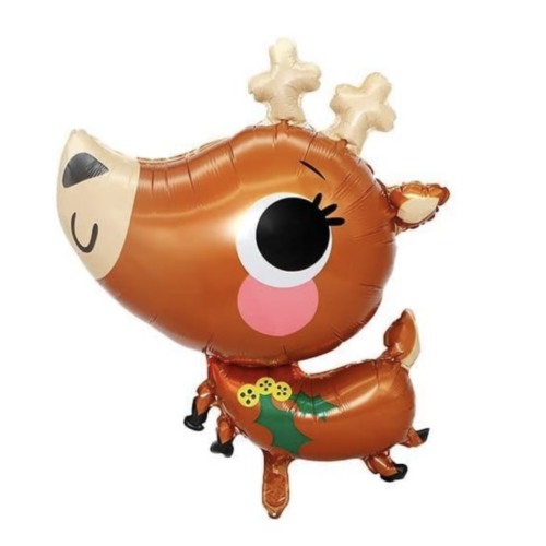 Balloon Foil Christmas Reindeer Cartoon