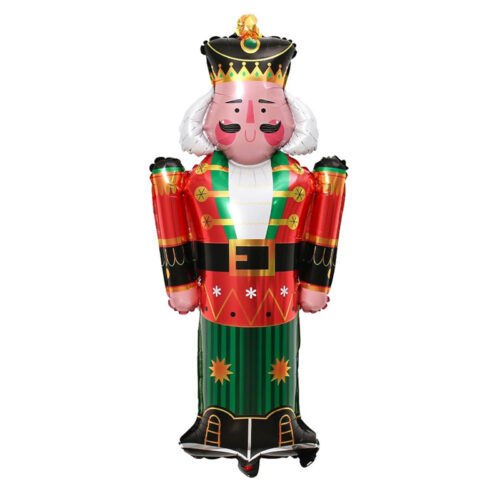 Balloon Foil Christmas Nutcracker Solider