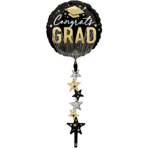 Balloon Foil Graduation Strips and Stars