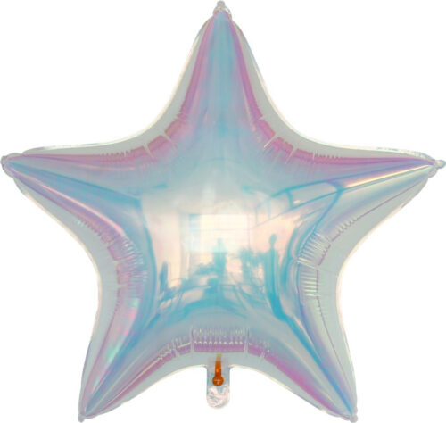 Balloon Foil Star Jumbo 32" Iridescent