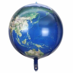 Balloon Foil Orbz 16" World