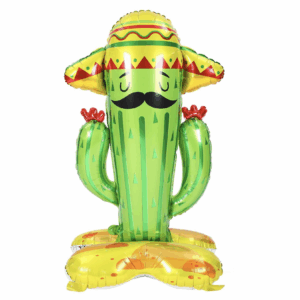 Balloon Foil Fiesta Cactus Jumbo