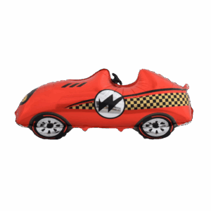 Balloon Foil Race Car Red