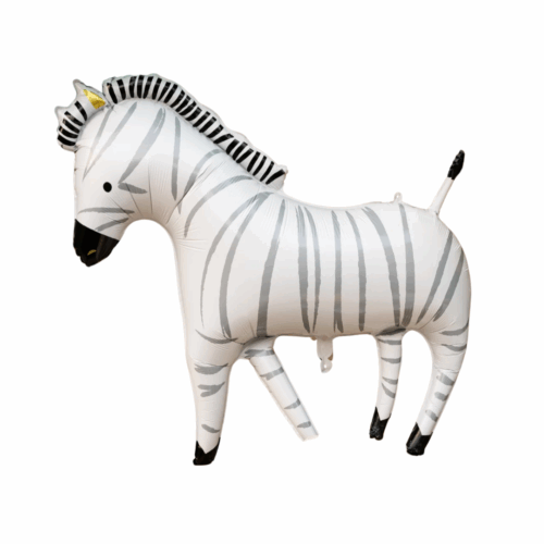 Balloon Foil Zebra Strips