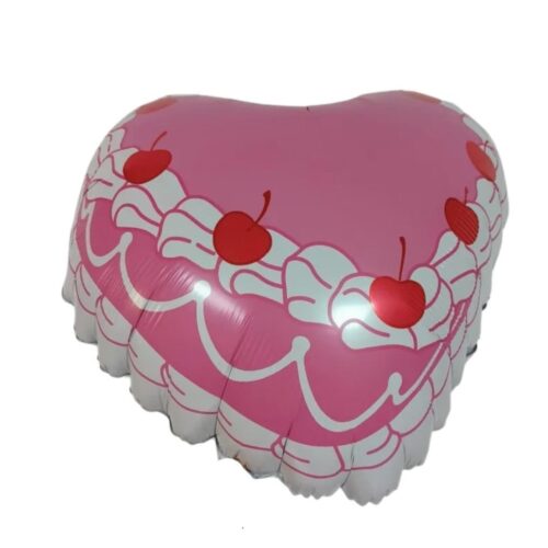 Balloon Foil Happy Birthday Vintage Cake