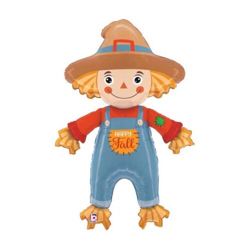 Balloon Foil Fall Scarecrow Happy