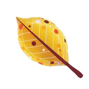 Balloon Foil Fall Leaf Golden