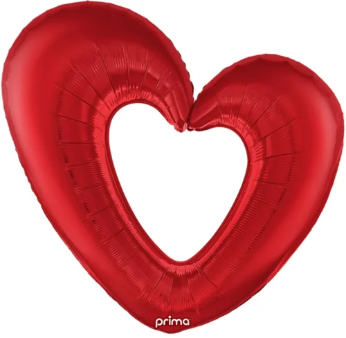 Balloon Foil Heart Red Jumbo