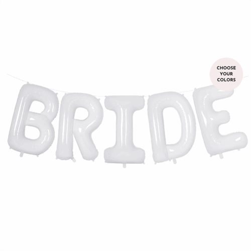 Bach Grab N Go: 32" Bride Letters