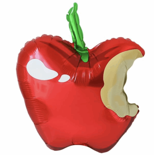 Balloon Foil Fruit Apple Bite