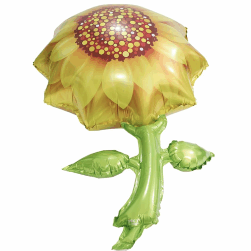 Balloon Foil Flower Sunflower