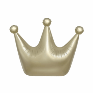 Balloon Foil Crown Gold Matte